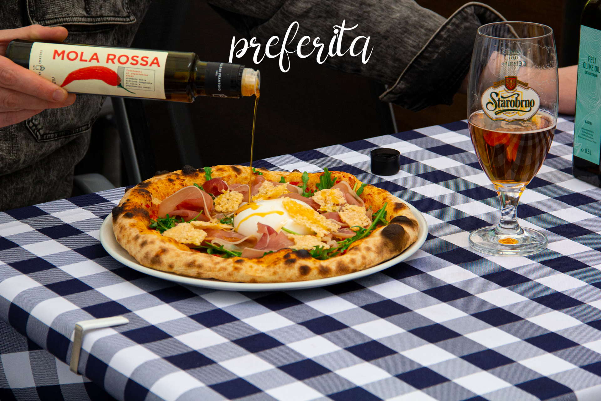 WILLKOMMEN IN DER <br>PIZZERIA PREFERITA
